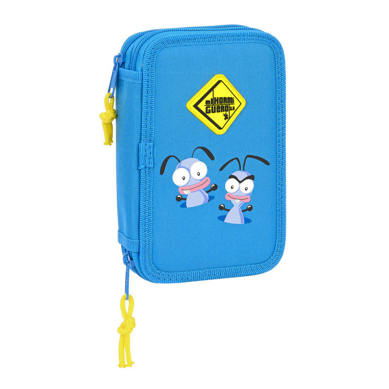 PLUMIER DOBLE PQÑO 28 PCS EL HORMIGUERO SAFTA23 ENERO 412297854