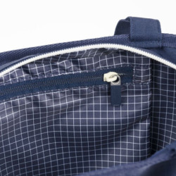 BOLSO SHOPPER C/CREMALLERA MILAN SINCE 1918 AZUL 62102SNCB