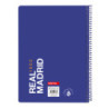 LIBRETA CUARTO 80 H. TAPAS DURAS REAL MADRID 1ª EQUIP. 21/22 512154065 22*15,5 SAFTA22