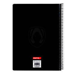 LIBRETA CUARTO 80 H. TAPAS DURAS TEAM HERETICS 512155065 22*15,5 SAFTA22