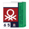 CARPETA F. 4 ANILLAS LOMO ANCHO BENETTON "UNITED" 512206657 33*27 SAFTA22