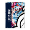 CARPETA FOLIO 3 SOLAPAS EL NIÑO "LIFE IS FUN" 512207068 33,5*26 SAFTA22