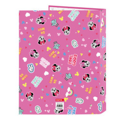 CARPETA FOLIO 4 ANI.MIXTAS MINNIE MOUSE "LUCKY" 512212067 33*26,5 SAFTA22