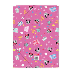 CARPETA FOLIO 3 SOLAPAS MINNIE MOUSE "LUCKY" 512212068 33,5*26 SAFTA22