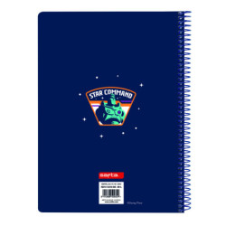 LIBRETA CUARTO 80 H. TAPAS DURAS LIGHTYEAR SAFTA23 ENERO 512216065