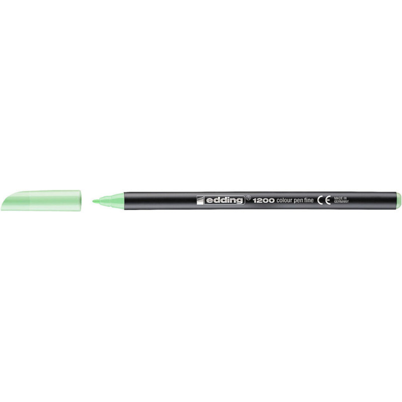 ROTULADOR EDDING 1200 PASTEL VERDE 89 C/10U
