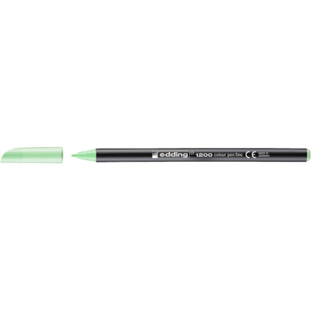 ROTULADOR EDDING 1200 PASTEL VERDE 89 C/10U