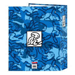 CARPETA F. 4 ANILLAS LOMO ANCHO EL NIÑO "BLUE BAY" 512232657 33*27 SAFTA22