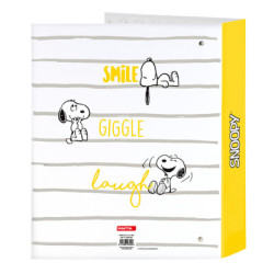 CARPETA F. 4 ANILLAS LOMO ANCHO SNOOPY "FRIENDS FOREVER" 512239657 33*27 SAFTA22