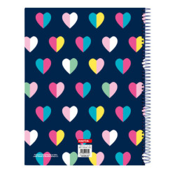 BLOC A4 MICRO120 H BENETTON "CORAZONES" 512250064 29,7*21 SAFTA22