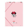 CARPETA FOLIO 3 SOLAPAS MINNIE MOUSE "ME TIME" SAFTA23 ENERO 512312068