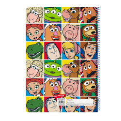 LIBRETA FOLIO 80 H. TAPAS DURAS TOY STORY "READY TO PLAY" SAFTA23 ENERO 512331066