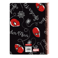LIBRETA CUARTO 80 H. TAPAS DURAS SPIDER-MAN "HERO" SAFTA23 ENERO 512343065