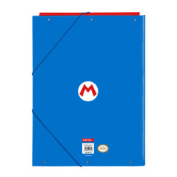 CARPETA FOLIO 3 SOLAPAS SUPER MARIO "PLAY" 512371068 SAFTA24