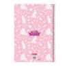 LIBRETA FOLIO 80 H. TAPAS DURAS PRINCESAS DISNEY "MAGICAL" SAFTA26 512380066 31X21,5 UNIDAD