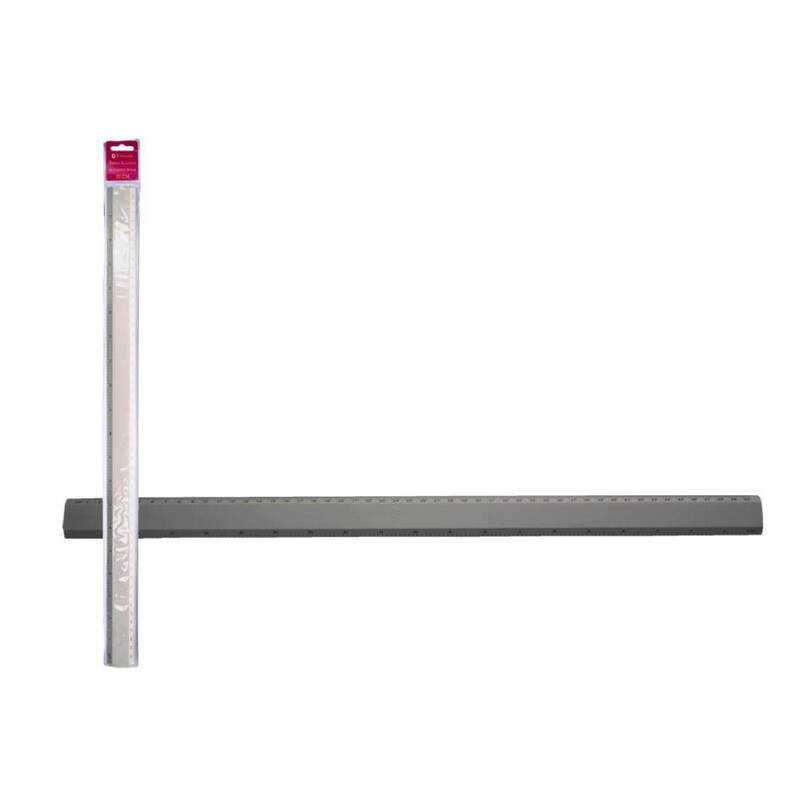 REGLA ALUMINIO BISMARK 50CM 314303 UNIDAD POESSA