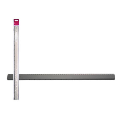 REGLA ALUMINIO BISMARK 50CM 314303 UNIDAD POESSA