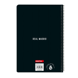 LIBRETA FOLIO 80 H. TAPAS DURAS REAL MADRID 1ª EQUIP. 24/25 SAFTA25 ENERO 512454066