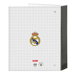 CARPETA F. 4 ANILLAS 35MM LOMO ANCHO REAL MADRID 1ª EQUIP. 24/25 SAFTA25 ENERO 512454657
