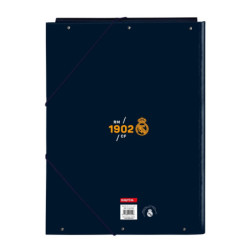 CARPETA FOLIO 3 SOLAPAS REAL MADRID 2ª EQUIPACION 24/25 SAFTA25 ENERO 512457068