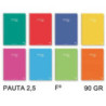 CUADERNO TD FOLIO 80H PACSA INSTITUT EXTRA 90G PAUTA 2,5 16285 ^