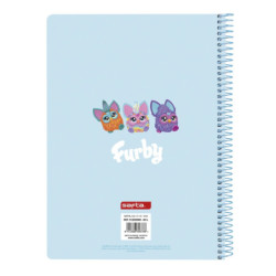LIBRETA CUARTO 80 H. TAPAS DURAS FURBY SAFTA26 512535065 22X15,5 UNIDAD