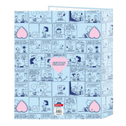 CARPETA F. 4 ANILLAS 35MM LOMO ANCHO SNOOPY "LOVE" SAFTA25 ENERO 512539657