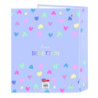 CARPETA F. 4 ANILLAS 35MM LOMO ANCHO BENETTON "LILA" SAFTA25 ENERO 512551657