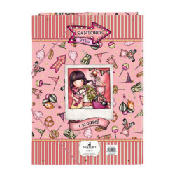 CARPETA FOLIO 3 SOLAPAS GORJUSS™ FAIRGROUND "CAROUSEL" SAFTA23 ENERO 522216068