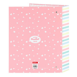 CARPETA F. 4 ANILLAS 35MM LOMO ANCHO BLACKFIT8 "GLOBITOS" 542339657 SAFTA23 VAC