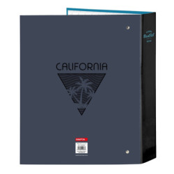CARPETA F. 4 ANILLAS 35MM LOMO ANCHO BLACKFIT8 "CALIFORNIA" SAFTA25 ENERO 542346657