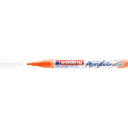 MARCADOR EDDING N.º 5300 ACRILICO 1-2 MM NARANJA NEON COLOR 66 UNIDAD