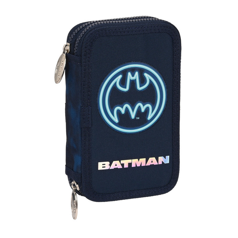 PLUMIER DOBLE PQÑO 28 PCS BATMAN "LEGENDARY" 412304854 SAFTA24