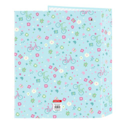 CARPETA F. 4 ANILLAS 35MM LOMO ANCHO SAFTA "BICICLETA" 542449657 SAFTA24 VAC 27*33