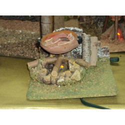 HOGUERA CAZUELA C/LUZ MOD.085 ^