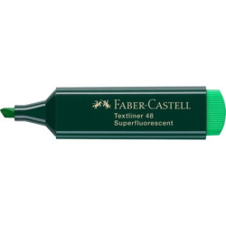 MARCD.FLUOR FABER-CASTELL TEXTLINER 48 VERDE C/10U