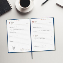 AGENDA PORTO Y10 1DP 2026 AZUL+ FINOCAM26 623531026 145 X 23 X 210 MM