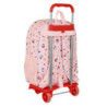 MOCHILA 180+CARRO 905 HELLO KITTY "HAPPINESS GIRL" 612116160 42*33 SAFTA22