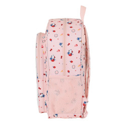 MOCHILA DE 33 CM ADAPT.CARRO HELLO KITTY "HAPPINESS GIRL" 612116180 42*33 SAFTA22