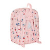 MOCHILA GUARDERIA ADAPT.CARRO HELLO KITTY "HAPPINESS GIRL" 612116232 27*22 SAFTA22