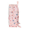 MOCHILA GUARDERIA ADAPT.CARRO HELLO KITTY "HAPPINESS GIRL" 612116232 27*22 SAFTA22