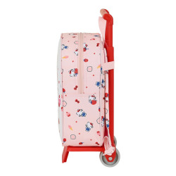 MOCHILA 232+CARRO 805 HELLO KITTY "HAPPINESS GIRL" 612116280 28*22 SAFTA22