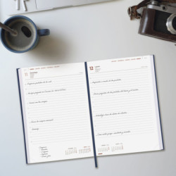 AGENDA MILANO Y11 1DP 2026 AZUL+ FINOCAM26 625182026 168 X 32 X 245 MM