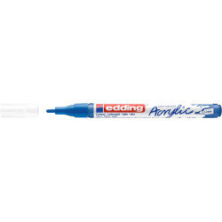 MARCADOR EDDING N.º 5300 ACRILICO 1-2 MM AZUL GENCIANA COLOR 903 UNIDAD