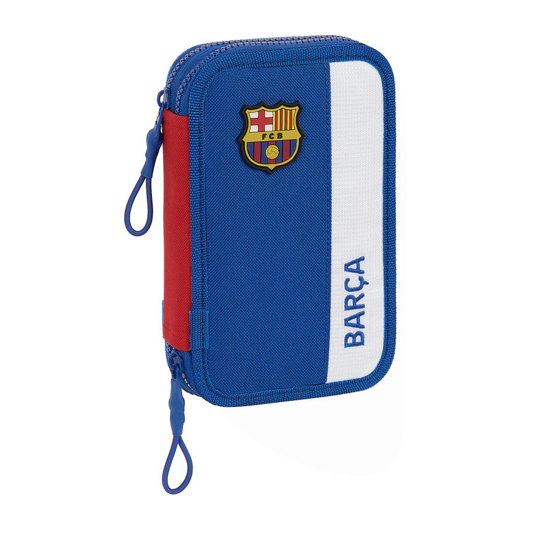 PLUMIER DOBLE PQÑO 28 PCS F.C.BARCELONA 2ª EQUIPACION SAFTA23 SEP 412326854