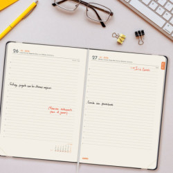 AGENDA LISA FA5 1DP 2026 NEGRO+ FINOCAM26 883406026 151 X 23 X 214 MM