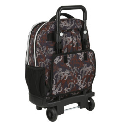 MOCHILA GDE C/RUEDAS COMPACT EXTRAIBLE THE MANDALORIAN "THE GUILD" 612141918 45*33 SAFTA22