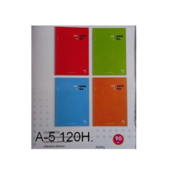 CUADERNO EUROPEAN A-5 120H TE PACSA SUPERBLOC EXTRA 90G CUADROS 5*5 16364