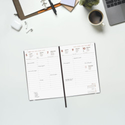 AGENDA MARA Y4 SVV 2026 NEGRO+ FINOCAM26 621106026 124 X 11 X 174 MM