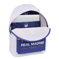 MOCHILA PARA PORTATIL 14,1" REAL MADRID 1ª EQUIP. 21/22 612154819 41*31 SAFTA22